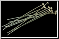 Kopfstift "halbrunder Kopf", 50/0,8mm, silberfb., 925er Silber, 1 Stk.