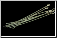Kettel-/�senstifte, 50/0,8mm, silberfb., 925er Silber, 1 Stk.