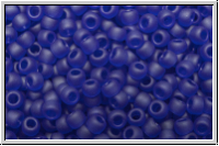 R-11-0008F, TOHO Rocailles, 11/0, sapphire, trans., matte, 10g