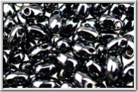 LDP-0451, MIYUKI Long Drops, hematite, met., 10g