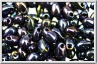 LDP-0452, MIYUKI Long Drops, blue, midnight, met., iris., 10g