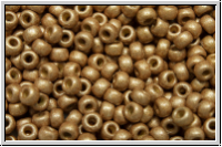 RR-11-4204f, MIYUKI Rocailles, 11/0, champagne, galv., duracoat, matte, 5g