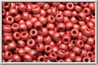 RR-11-4211f, MIYUKI Rocailles, 11/0, cranberry, lt., galv., duracoat, matte, 5g