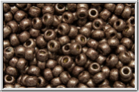 RR-11-4213f, MIYUKI Rocailles, 11/0, mauve, dk., galv., duracoat, matte, 5g