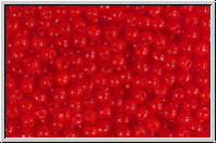 b�hm. Glasperle, rund, 3mm, light siam, wolkig opal, 50 Stk.