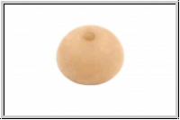 Polaris Halbkugel, 10mm, beige, matt, 1 Stk.