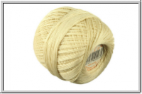 H�kelgarn, St�rke 30, Farbe 7104, light cream, 20g