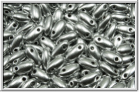 RZ-00030-01700, RIZO Perlen, silver, met., satin, 10 g