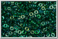 OBD-50730-28701, O-Beads, emerald, trans., AB, 5 g