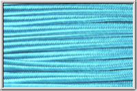 Soutache, 3 mm, aqua, dark, gl�nzend, 100 % Viskose, Preis/m