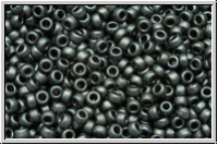 RR-15-2065, MIYUKI Rocailles, 15/0, grey, dk., met., matte, 5g