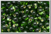 DP-0026, MIYUKI Tropfen, 3,4mm, olivine, trans., silver-ld., 10g