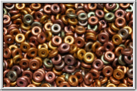 OBD-00030-01640, O-Beads, purple gold, metallic, iris., satin, 5 g