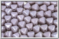 b�hm. Glasperle, Bicone, 6mm, lavender, op., 30 Stk.
