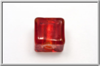 b�hm. Lampenperle, W�rfel, siam, trans., 1 Stk.