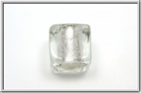 b�hm. Lampenperle, W�rfel, crystal, trans., 1 Stk.