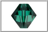 Swarovski� Bicone 5328, 2,5mm, 205 - emerald, 25 Stk.