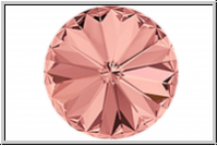 Swarovski� Rivoli 1122, 12mm, 257 - blush rose, foiled, 1 Stk.