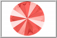 Swarovski� Rivoli 1122, 14mm, 001L116S - crystal, light coral, backed, 1 Stk.