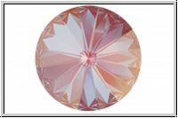 Swarovski� Rivoli 1122, 12mm, 001L145D - crystal, lotus pink DeLite, backed, 1 Stk.