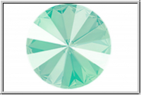 Swarovski� Rivoli 1122, 12mm, 001L115S - crystal, mint green, backed, 1 Stk.