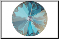 Swarovski� Rivoli 1122, 12mm, 001L110D - crystal, royal blue DeLite, backed, 1 Stk.