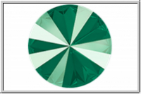 Swarovski� Rivoli 1122, 14mm, 001L109D - crystal, royal green, unfoiled, 1 Stk.