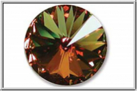 Swarovski� Rivoli 1122, 12mm, 001SHA - crystal, sahara, foiled, 1 Stk.