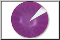 Swarovski� Rivoli 1122, 14mm, 001ULTPU - crystal, ultra purple, backed, 1 Stk.