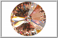Swarovski� Rivoli 1122, 14mm, 362 - light peach. foiled, 1 Stk.