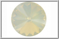 Swarovski� Rivoli 1122, 14mm, 383 - light grey opal, foiled, 1 Stk.