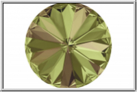 Swarovski� Rivoli 1122, 12mm, 001LUMG - crystal, luminous green, foiled, 1 Stk.