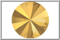 Swarovski� Rivoli 1122, 14mm, 001METSH - crystal, metallic sunshine, foiled, 1 Stk.