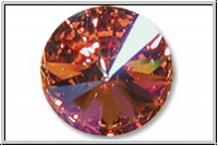 Swarovski� Rivoli 1122, 12mm, 203GLBL - topaz glacier blue, foiled, 1 Stk.