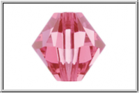 Swarovski� Bicone 5328, 4mm, 209 - rose, 25 Stk.