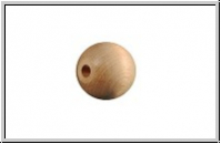 Holzperle, Kugel, natur, 08mm, 10 Stk.
