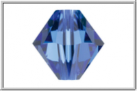 Swarovski� Bicone 5328, 3mm, 206 - sapphire, 25 Stk.