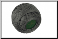 Spitzen-H�kelgarn, "Venus", St�rke 70, # 486 "lead grey", 5g